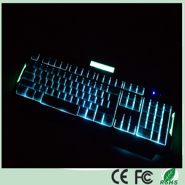 Computer Accessories Low Price Hot Sale EL Backlit Multimedia Game Keyboard (KB-1901EL-G)