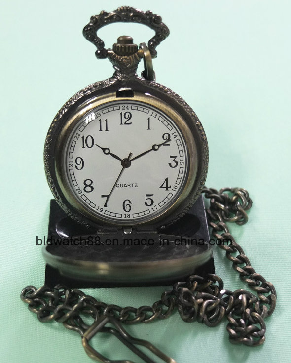 Best Alloy Pocket Watch Chain with Flag Japan Movement