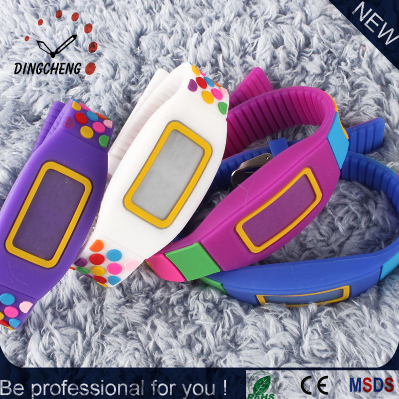 New Style Wristwatch Silicone LED Watch for Promotion (DC-0469)