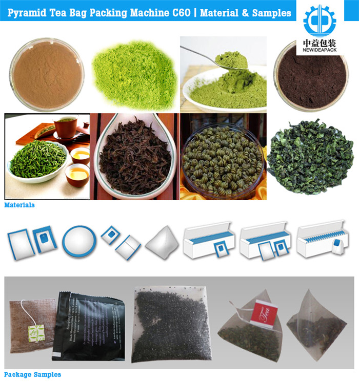 Ultrasound Sealing Pyramid Shape Tea Bag Packing Machine (ND-C60)