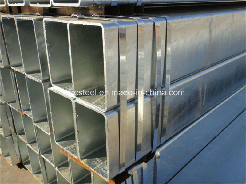 ERW Hot DIP Galvanized Square and Rectangular Steel Pipe