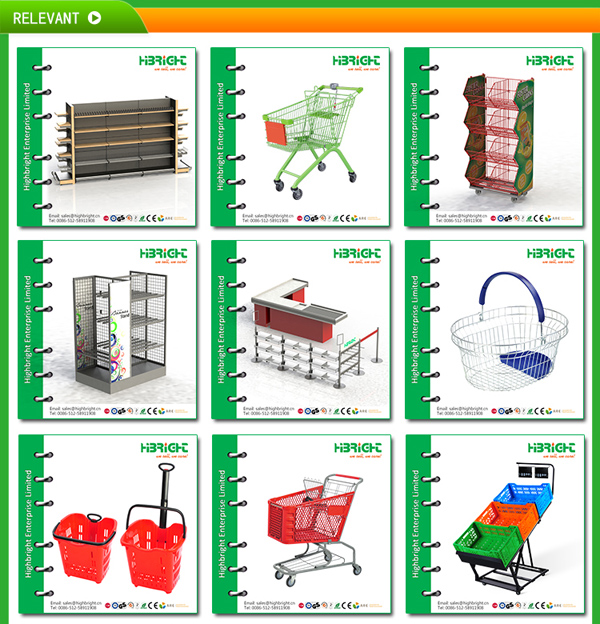 All Plastic Supermarket Shopping Cart