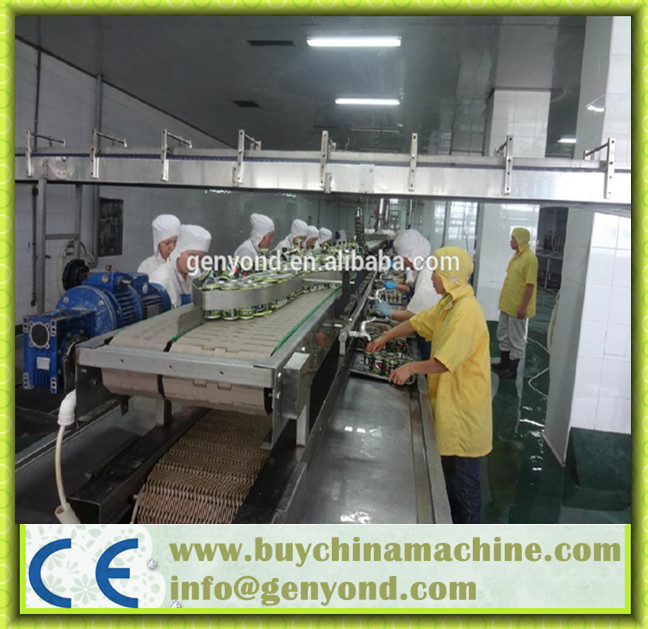 Full Automatic Canned Fish Production Line