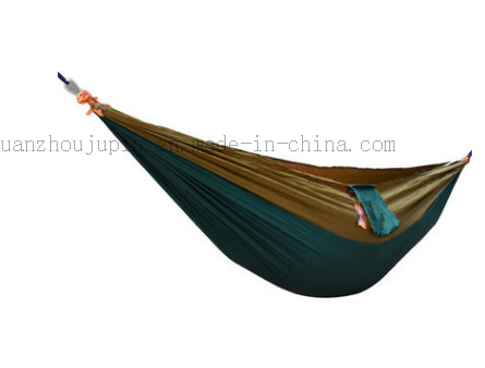 OEM Nylon Outdoor Parachute Camping Bed Hammock with Pocket