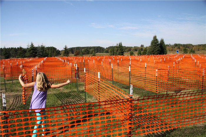 HDPE Orange Barrier Fencing Safety Netting