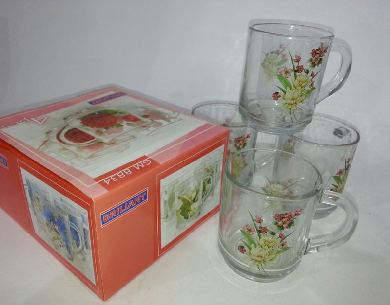 Smile Glass Tumbler Beer Mug Tea Cup Tumbler