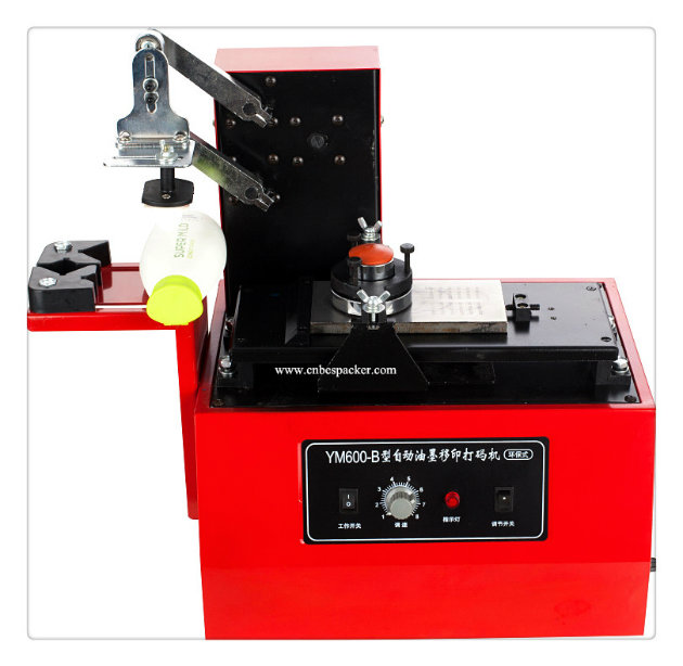 Electrical Plate Pad Ink Date Printer Machine