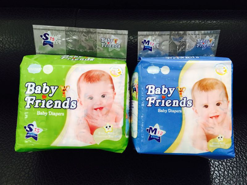 Baby Friends Factory Brand Disposable Baby Product Diaper Nappy