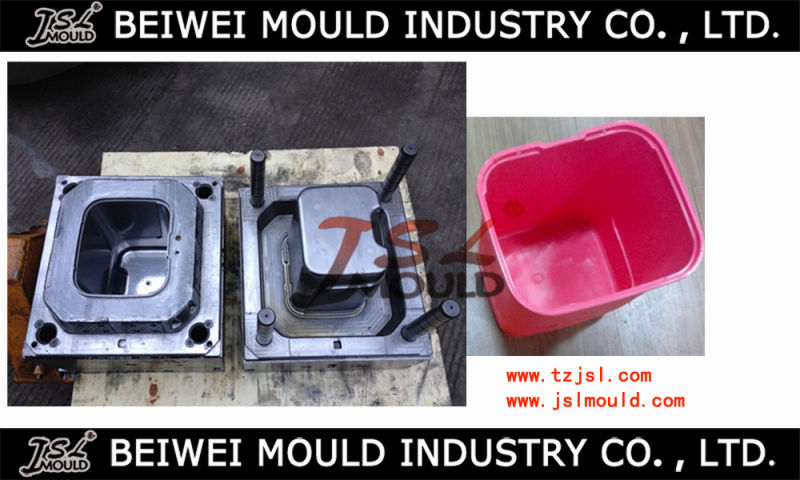 Fashionable Plastic Injection Food Bucket Mould