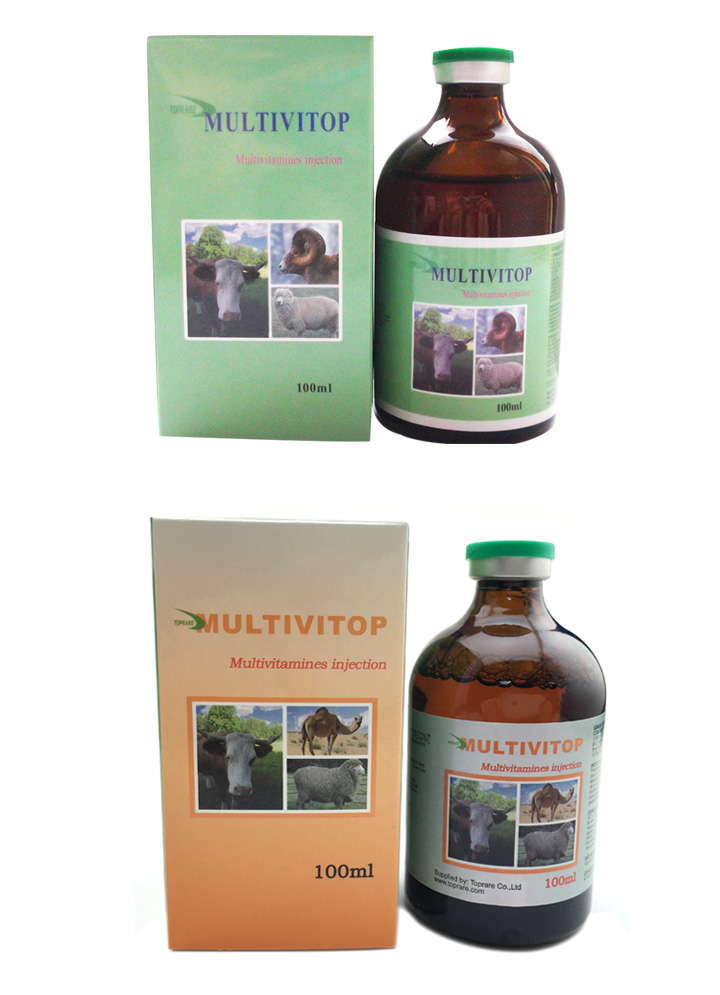 Veterinary Drugs of Multivitamin Injection (50ml/100ml)