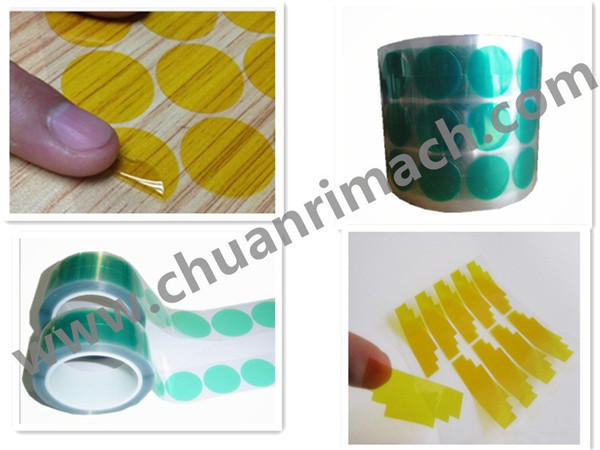 2 Sided Foam and Filmic Tapes, Aluminium Foil and Fsk Tapes Die Cutting Machine