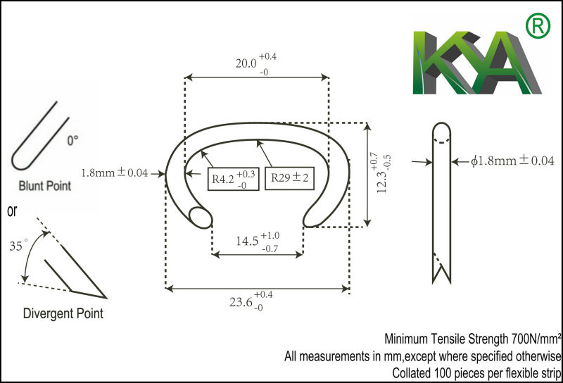 15g100 Series Hog Ring / C-Ring