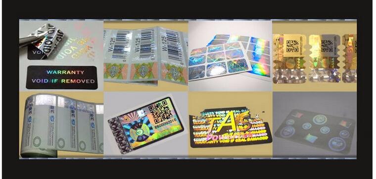 Custom Holographic Printing 3D Hologram Sticker Sticker-Holographic Symbol