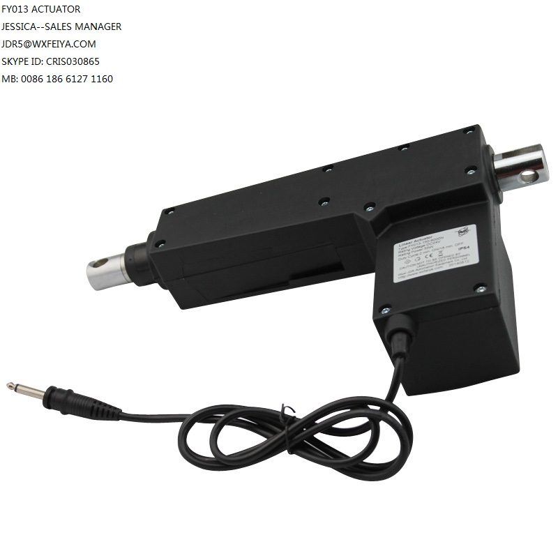 12/24V DC 200mm Stroke 8000n Load Electric Linear Motor Actuator for Hospital Bed, Medical Bed