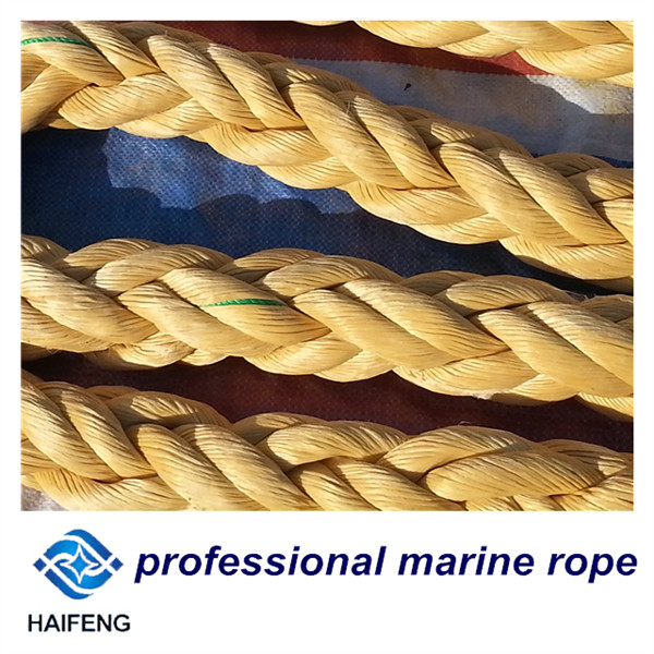 UHMW-P Rope Mooring Fiber Rope, with 3/8/12 Strands