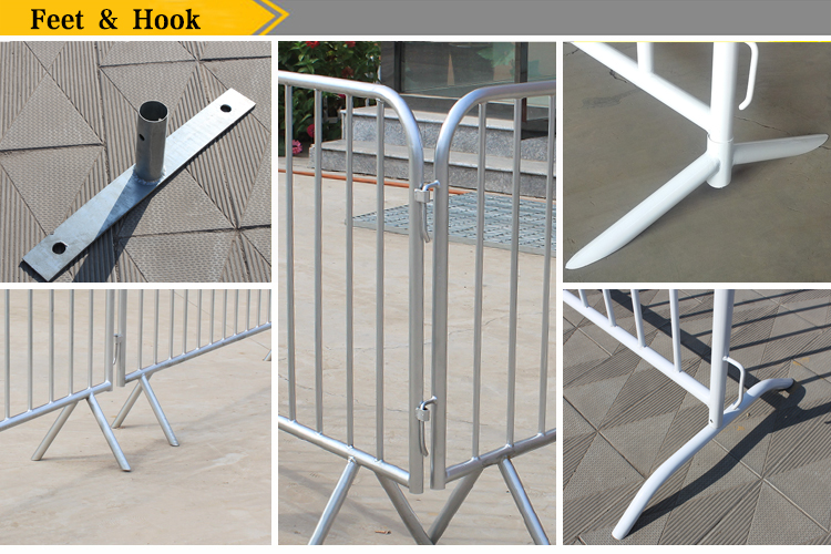 Removable Metal Road Barriers Fence Mesh