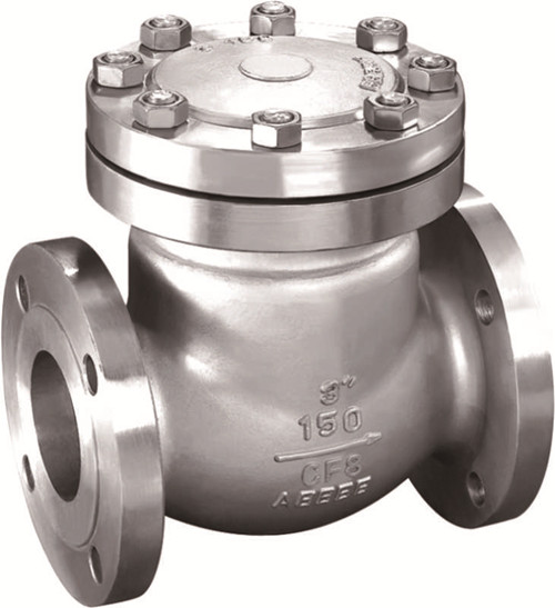 China Facory API 6D Casted Steel Swing Check Valve