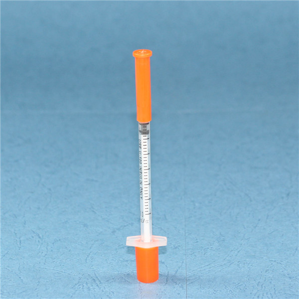 1ml Disposable Insulin Syringe with Needle with CE, ISO, GMP, SGS, TUV