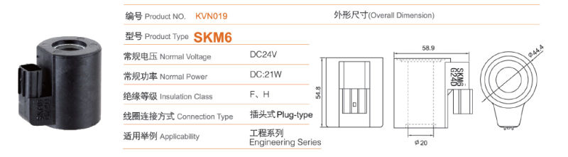 Solenoids Valve Skm6 Type