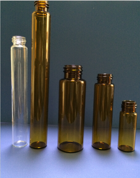 Clear Tubular Bayonet Glass Vial for Medical Packing