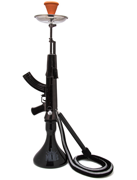 Large Size Zinc Alloy Mob Ak47 Gun Hookah