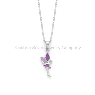 Fashion 925 Sterling Silver Jewellery Set Angel Pendant (KP3002)