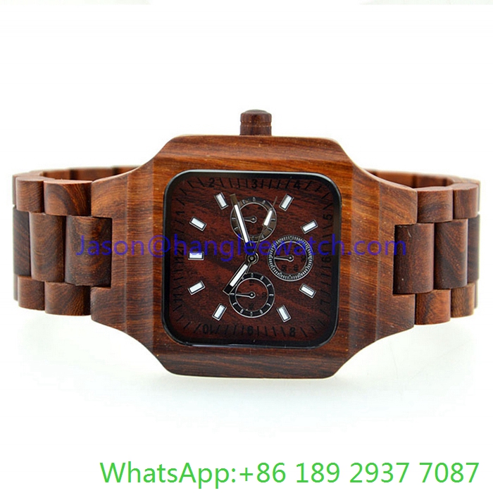 Top-Quality Wood Watches, Quartz Watch (15167)