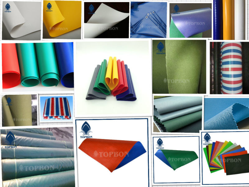 Coated PVC Tarpaulin for Cover Tb025