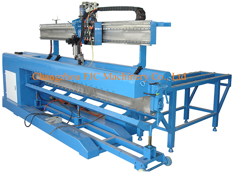 Automic Steel Drum Fish Scale Longitudinal Seam Welding Machine