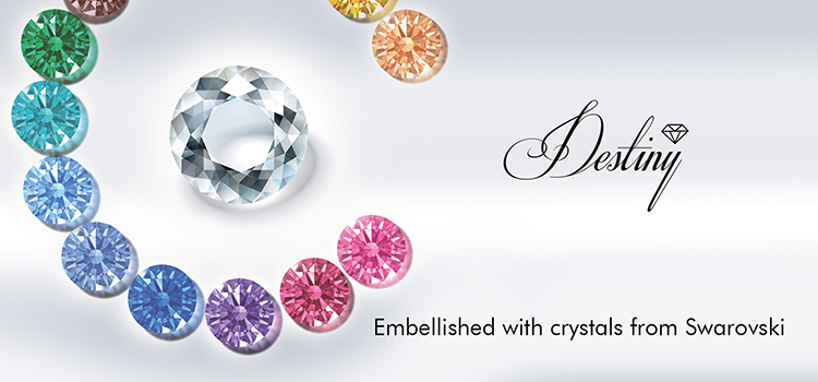Destiny Jewellery Crystal From Swarovski Heart-Shaped Pendant & Necklace