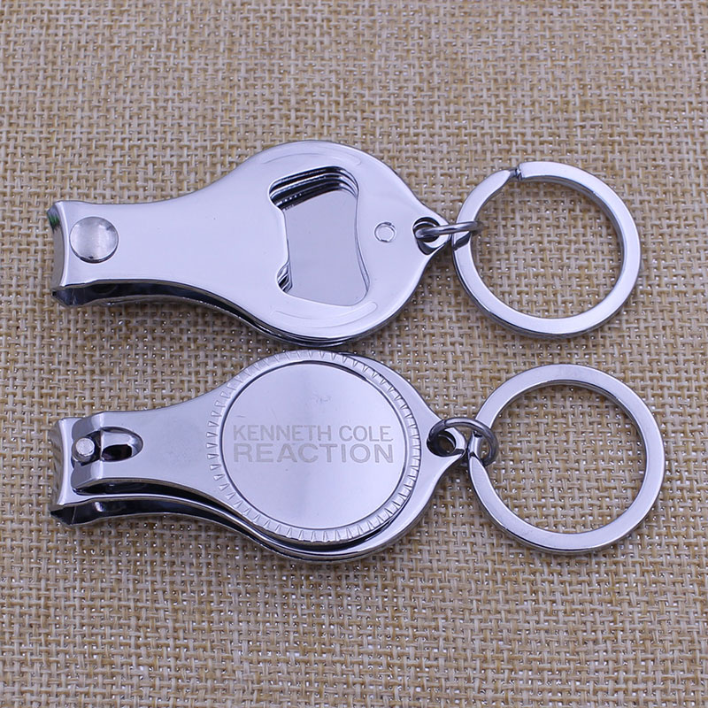 Promotion Metal Nail Clipper with Epoxy Sticker