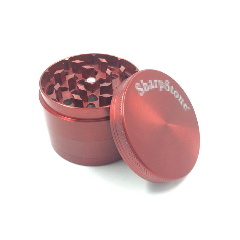 Colorful Chrome Plated Herbal Grinder for Crusher by Smoker (ES-GD-011-2S)