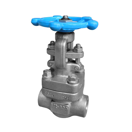 API 800lb Stainless Steel Gate Valve with Stelite Sw/NPT