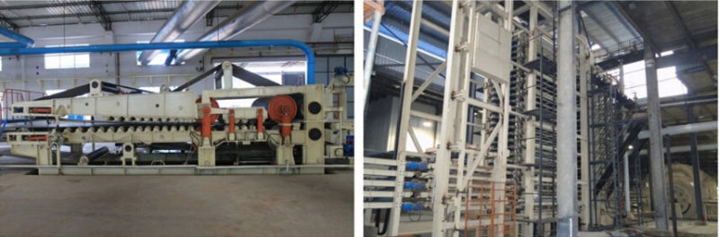 The Fully Automatic MDF Laminating Production Line of Hot Press Machine