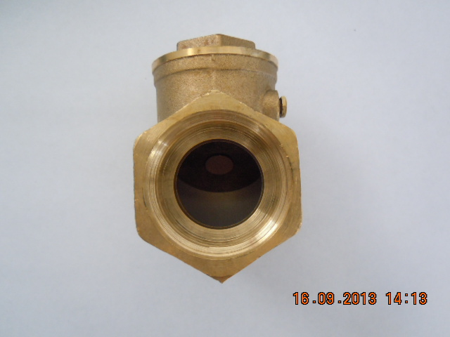 Brass Horizontal Swing Valve for Water (a. 0193)