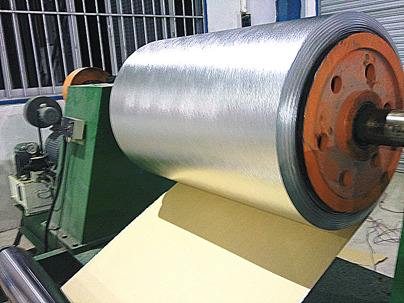 Aluminium/Aluminum Stucco Embossed Coil with Kraft Paper (Alloy 1000, 3000 series)