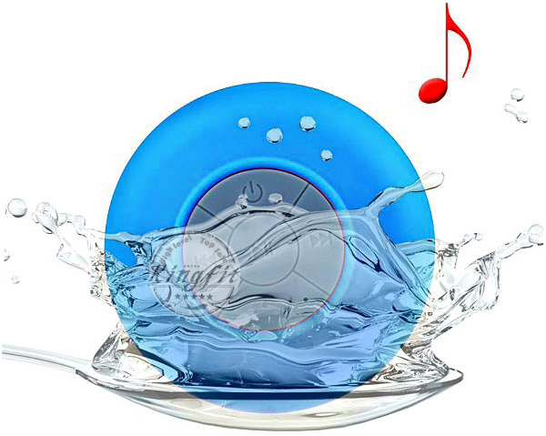 Cheapest Wholesale with Handfree Bluetooth Waterproof Shower Speakers