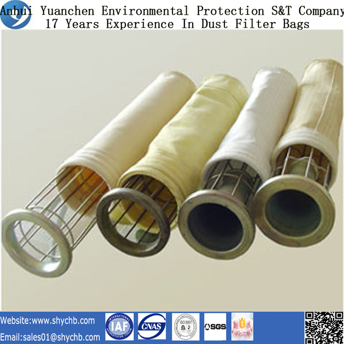 Hot Sale Nonwoven Dust Filter Fms Filter Bag for Dust Collection