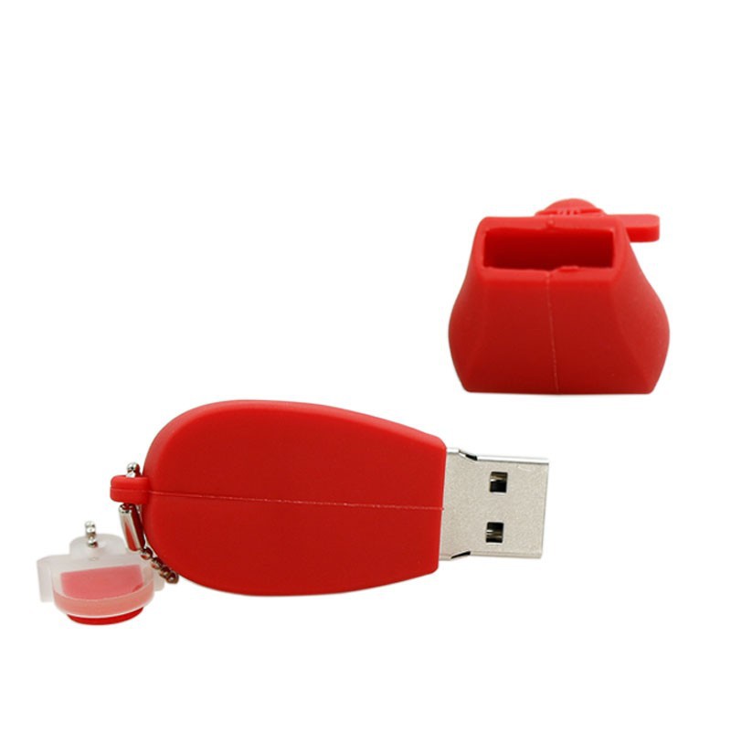 Valentine's Gift Sexy Red High Heel Shoes USB Disk Creative USB Drives