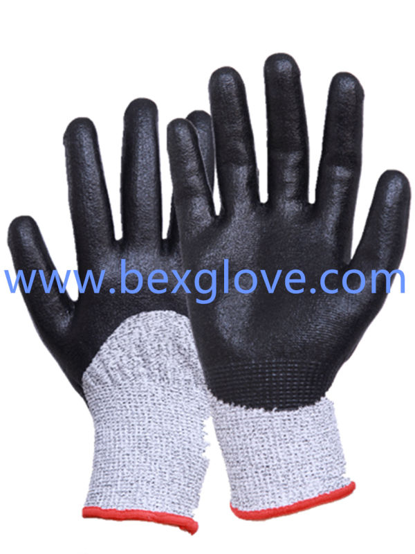 13 Gauge Anti-Cut Liner Work Glove, Cut Resistance up to Level 5, Hppe / Glass Fibre / Spandex / Nylon,