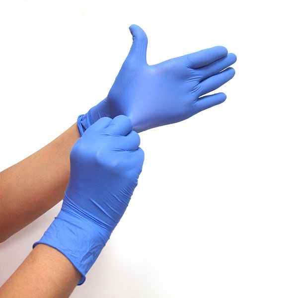 Medical Gradel Nitrile Examination Gloves with Powder Free