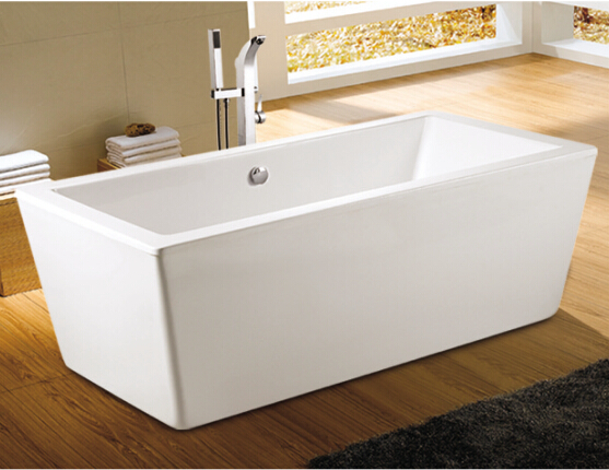 Cupc 1500mm Square Bathtub Acrylic Free Standing Bathtub
