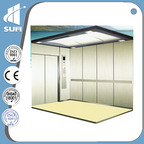 Speed 0.5m/S Capacity 1000-3000kg Goods Elevator