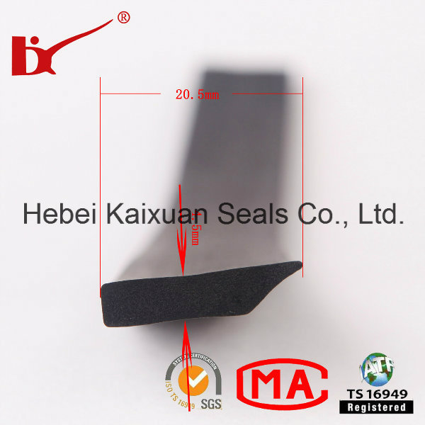 Building Sound Insulation EPDM Rubber Sponge Profile