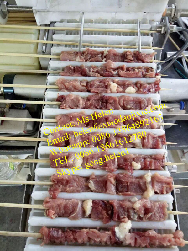 Automatic Skewer Machine/Skewer Meat Machine