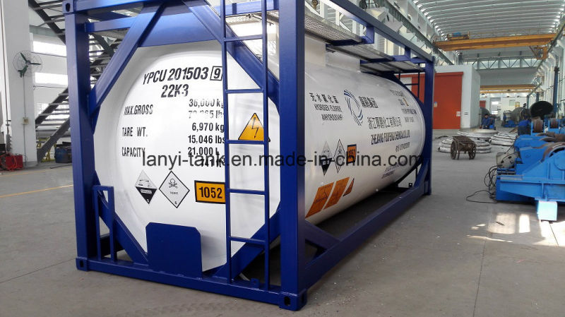 T11 26000L Tank Container for Food, Edible Oil, Water Approved by BV, Lr, CCS