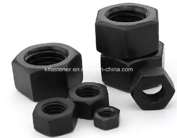 Structural Nuts with Black Finish A563/DIN6915