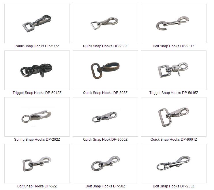 New Style High Quality Die Cast Zinc Alloy Snap Hook for Hand Bag, Pet, Chain (225ZL)
