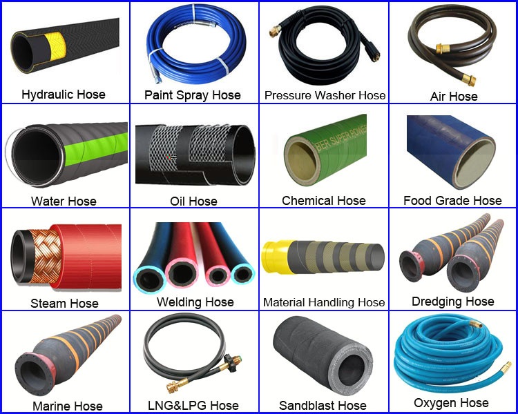 Hydraulic Rubber Flexible Hose SAE100 R14