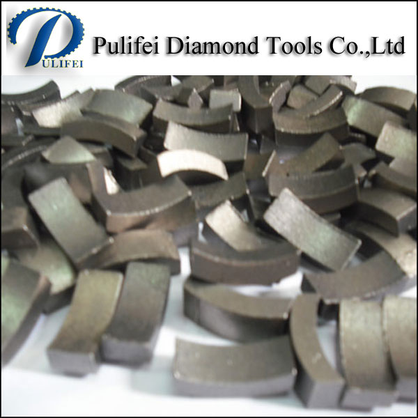 Sintered Electroplate Reinforced Concrete Diamond Core Drill Bit Segment